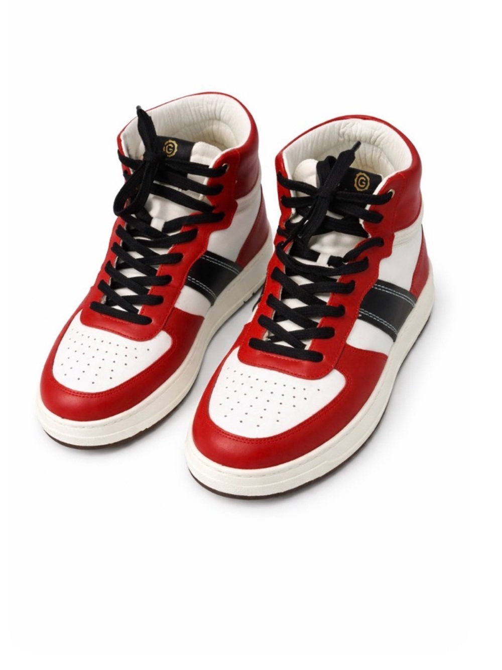 Greats Red and White Men's Sneakers